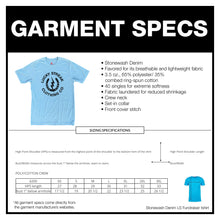 Load image into Gallery viewer, 2 LEFT! Blue Lucky Streak Logo T