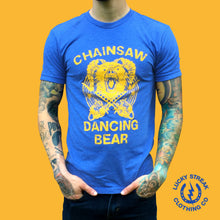 Load image into Gallery viewer, Chainsaw Dancing Bear Graphic T Shirt