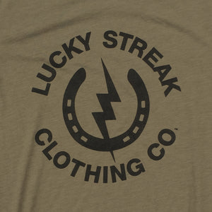 3 LEFT! OD Green Lucky Streak Logo T