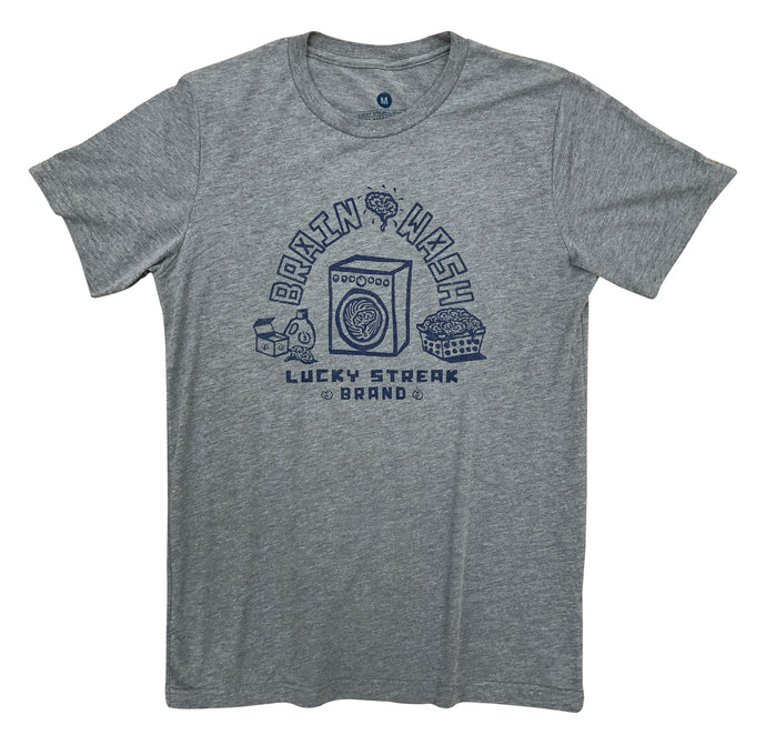 brain wash graphic t shirt