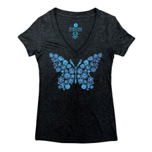 Load image into Gallery viewer, NEW! Womens Butterfly V Neck