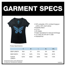 Load image into Gallery viewer, NEW! Womens Butterfly V Neck