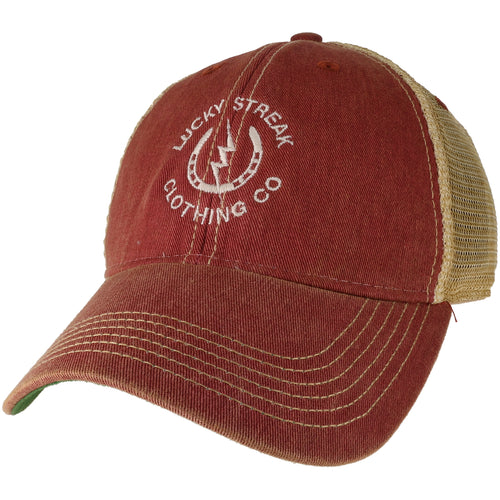 BRAND NEW! LS Trucker Hat Cardinal Red