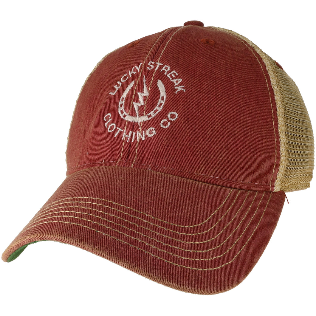 BRAND NEW! LS Trucker Hat Cardinal Red