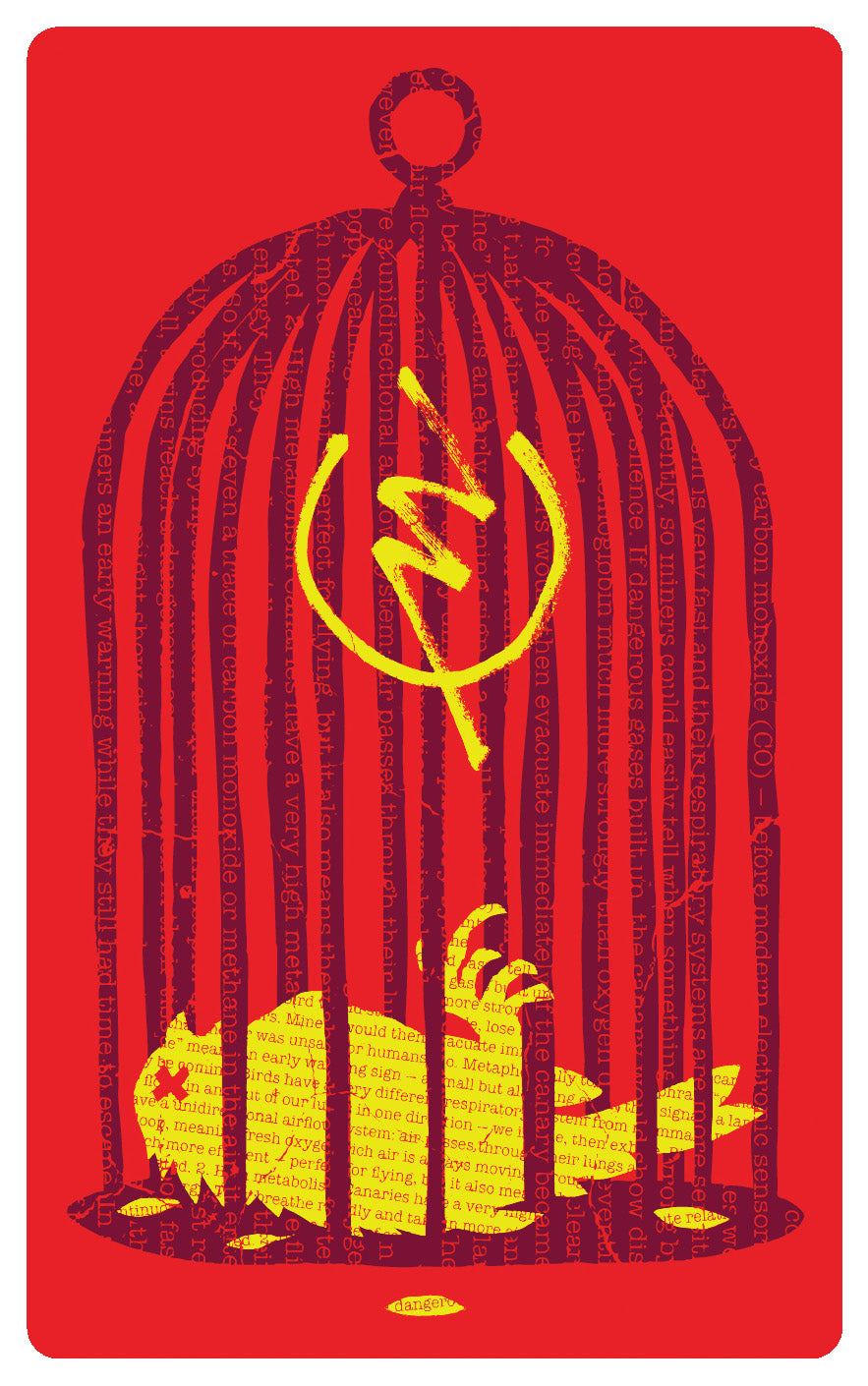 Early Warning Signs Sticker