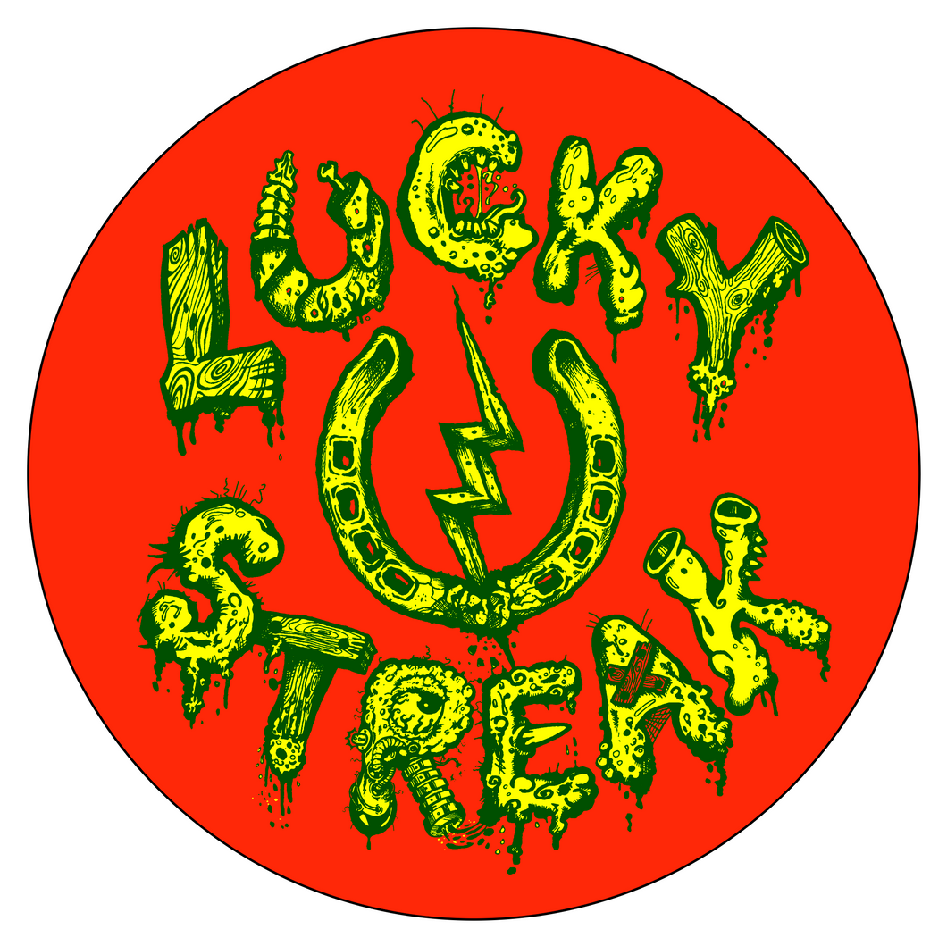 Lucky Streak Garbage Sticker