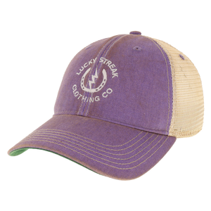 LS Trucker Hat Lavender